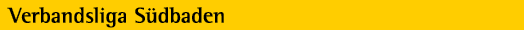 Verbandsliga S dbaden