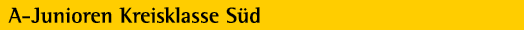 A Junioren Kreisklasse S d