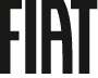 Das Bild zeigt das Wort FIAT in gro en, schwarzen, serifenlosen Gro buchstaben auf wei em Hintergrund. Beschreibung von KI generiert